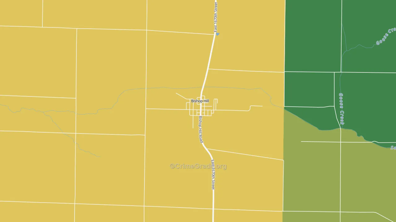61419, IL Map of Drug-Related Crime Rates