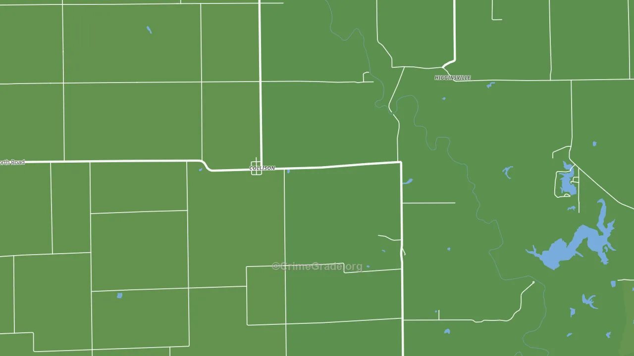 61831, IL Map of Drug-Related Crime Rates