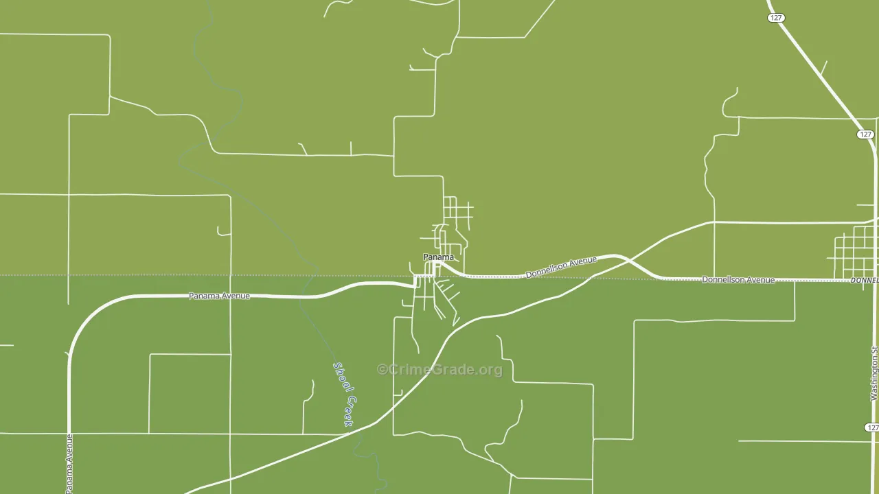 62077, IL Map of Drug-Related Crime Rates