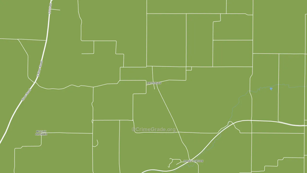 62078, IL Map of Drug-Related Crime Rates