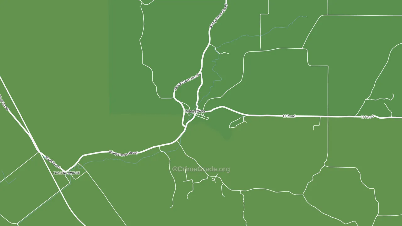 62256, IL Map of Drug-Related Crime Rates
