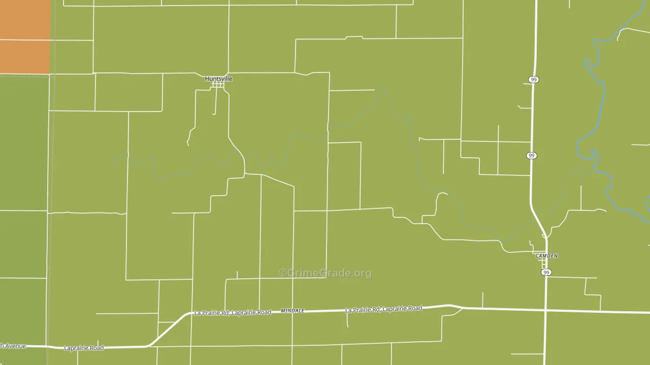 62344, IL Map of Drug-Related Crime Rates