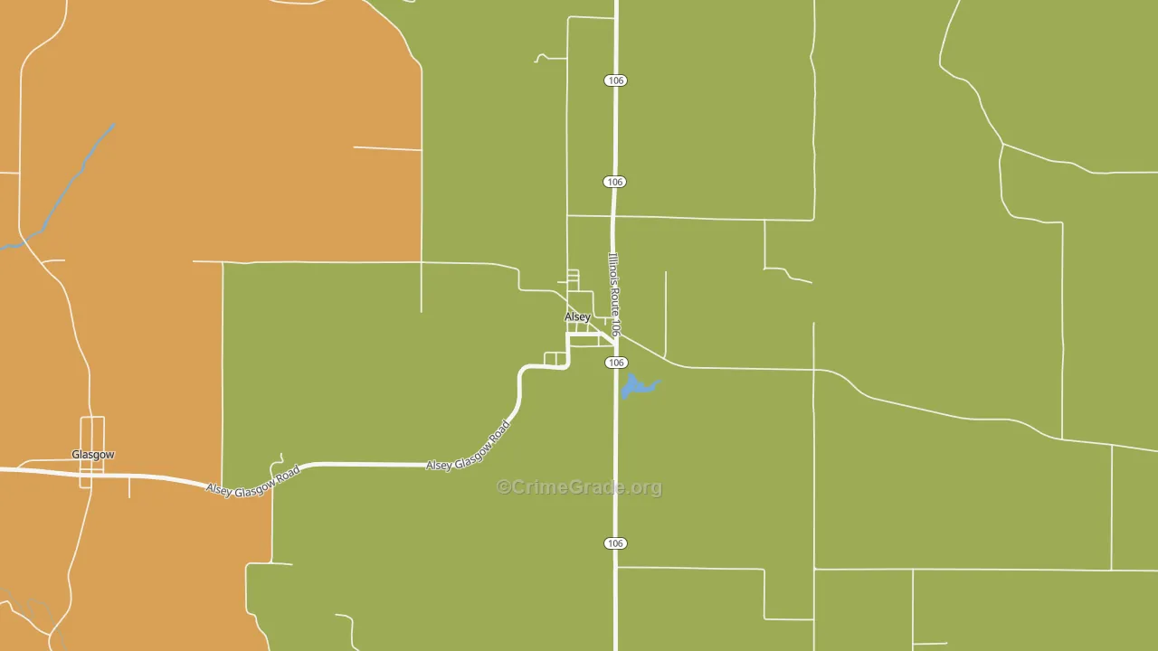 62610, IL Map of Drug-Related Crime Rates