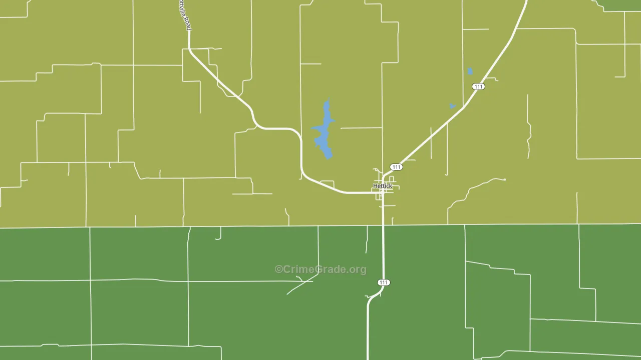 62649, IL Map of Drug-Related Crime Rates