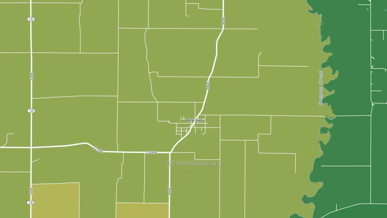 62815, IL Map of Drug-Related Crime Rates