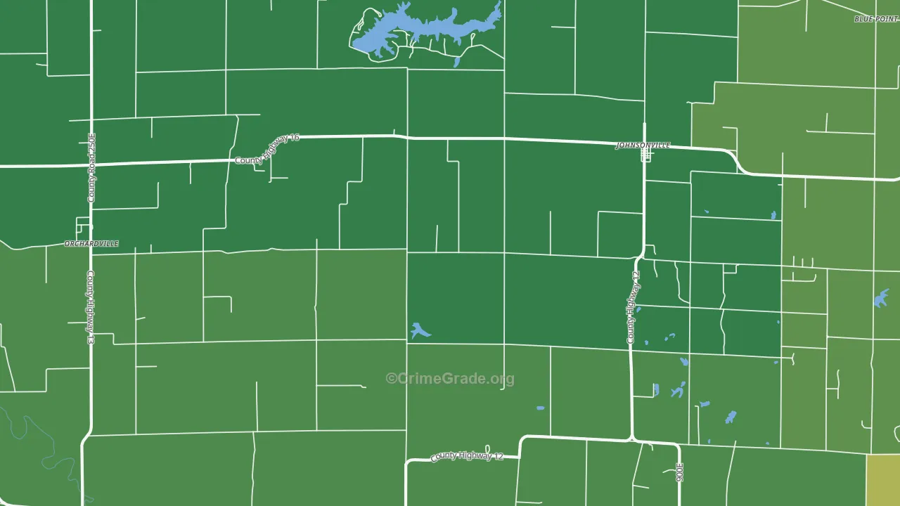 62850, IL Map of Drug-Related Crime Rates