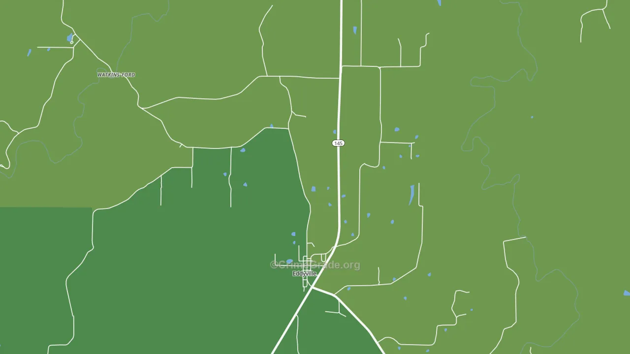 62928, IL Map of Drug-Related Crime Rates