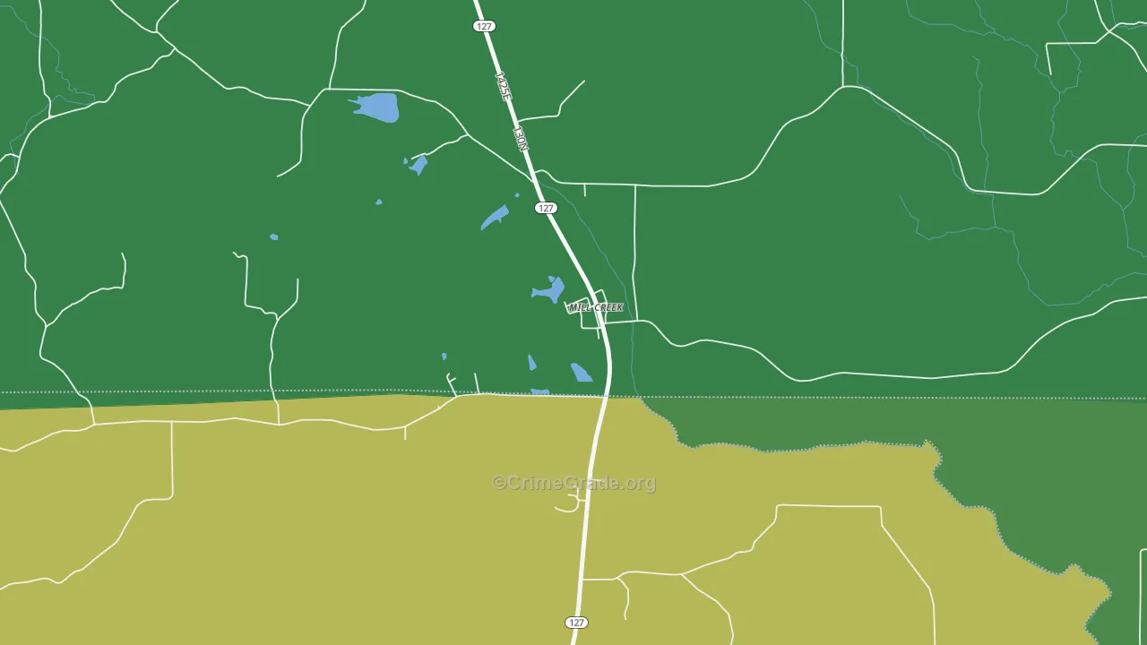 62961, IL Map of Drug-Related Crime Rates