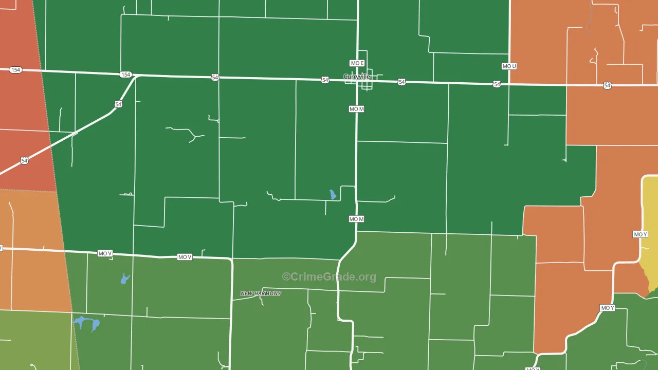 63339, MO Map of Drug-Related Crime Rates