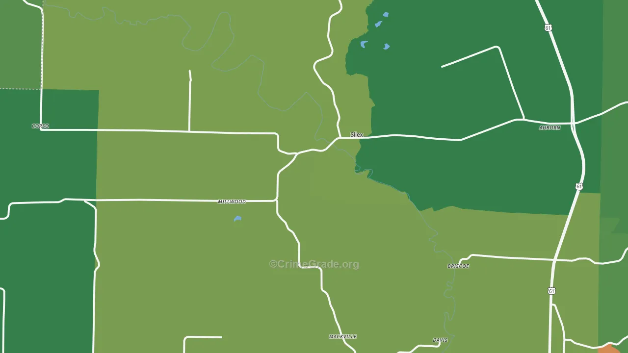 63377, MO Map of Drug-Related Crime Rates