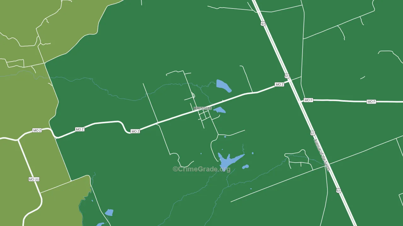 63387, MO Map of Drug-Related Crime Rates
