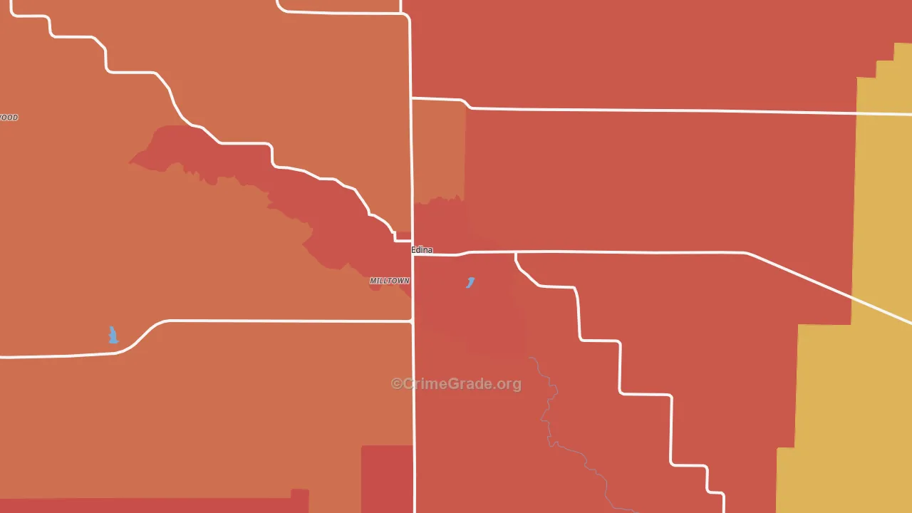 63537, MO Map of Drug-Related Crime Rates