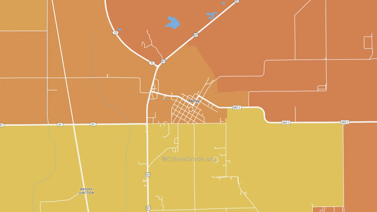 63767, MO Map of Drug-Related Crime Rates