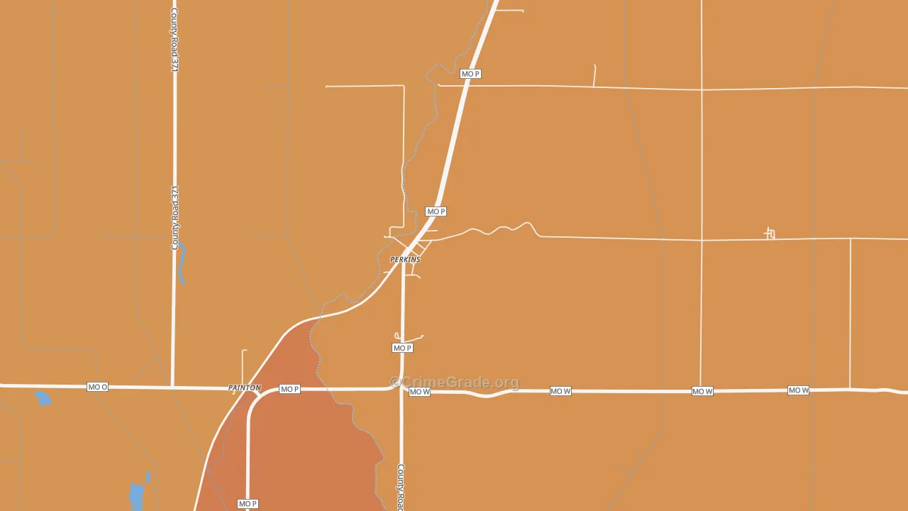 63774, MO Map of Drug-Related Crime Rates