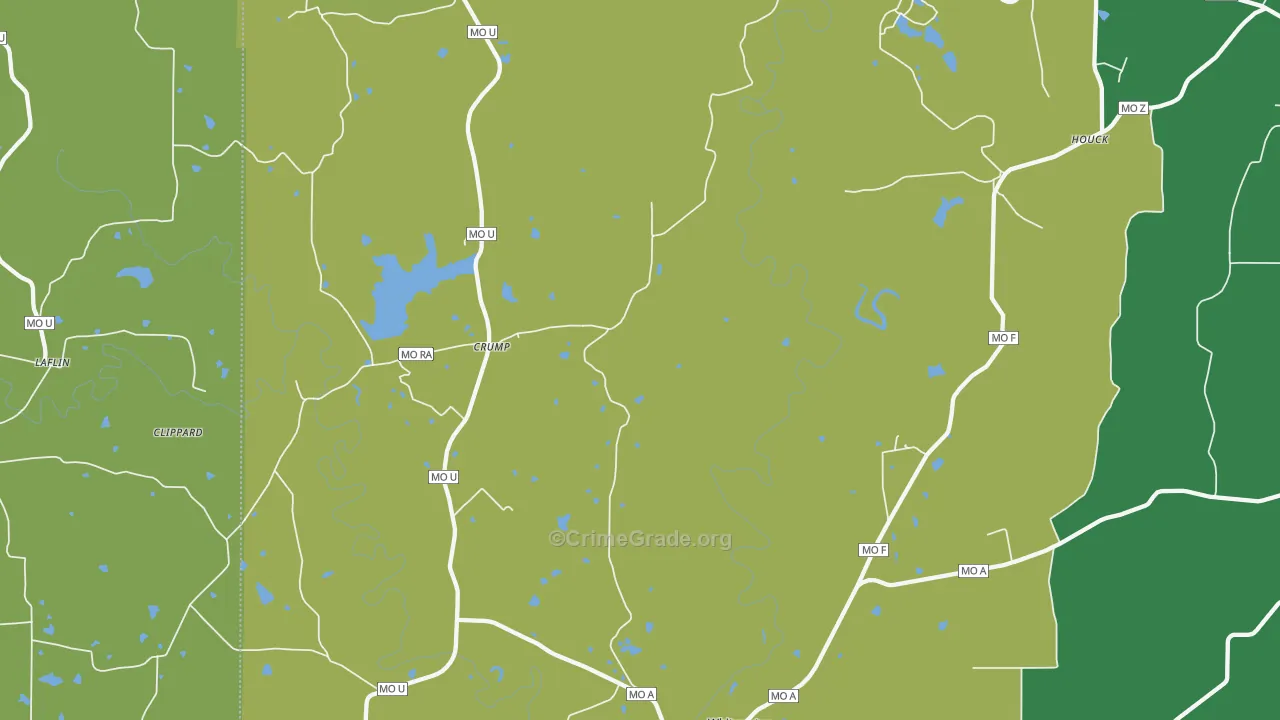 63785, MO Map of Drug-Related Crime Rates