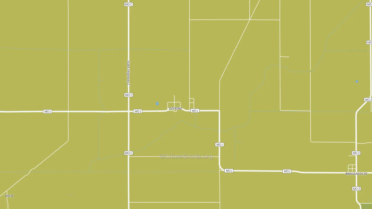 63840, MO Map of Drug-Related Crime Rates