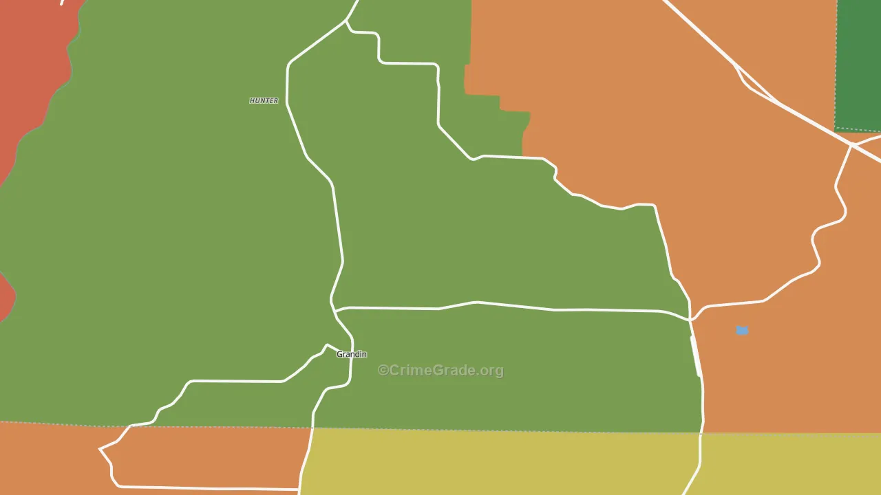 63943, MO Map of Drug-Related Crime Rates