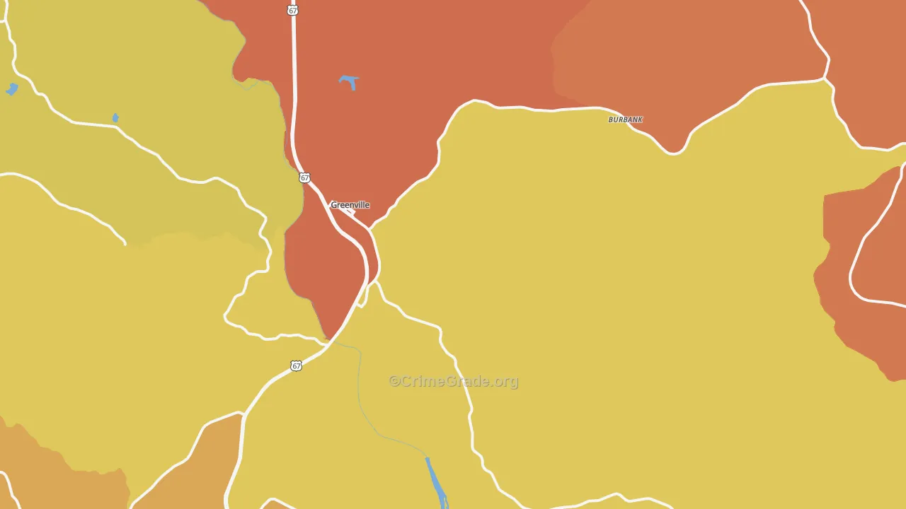 63944, MO Map of Drug-Related Crime Rates
