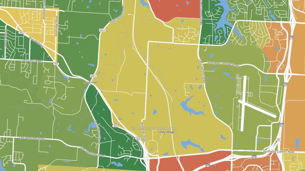64139, MO Map of Drug-Related Crime Rates