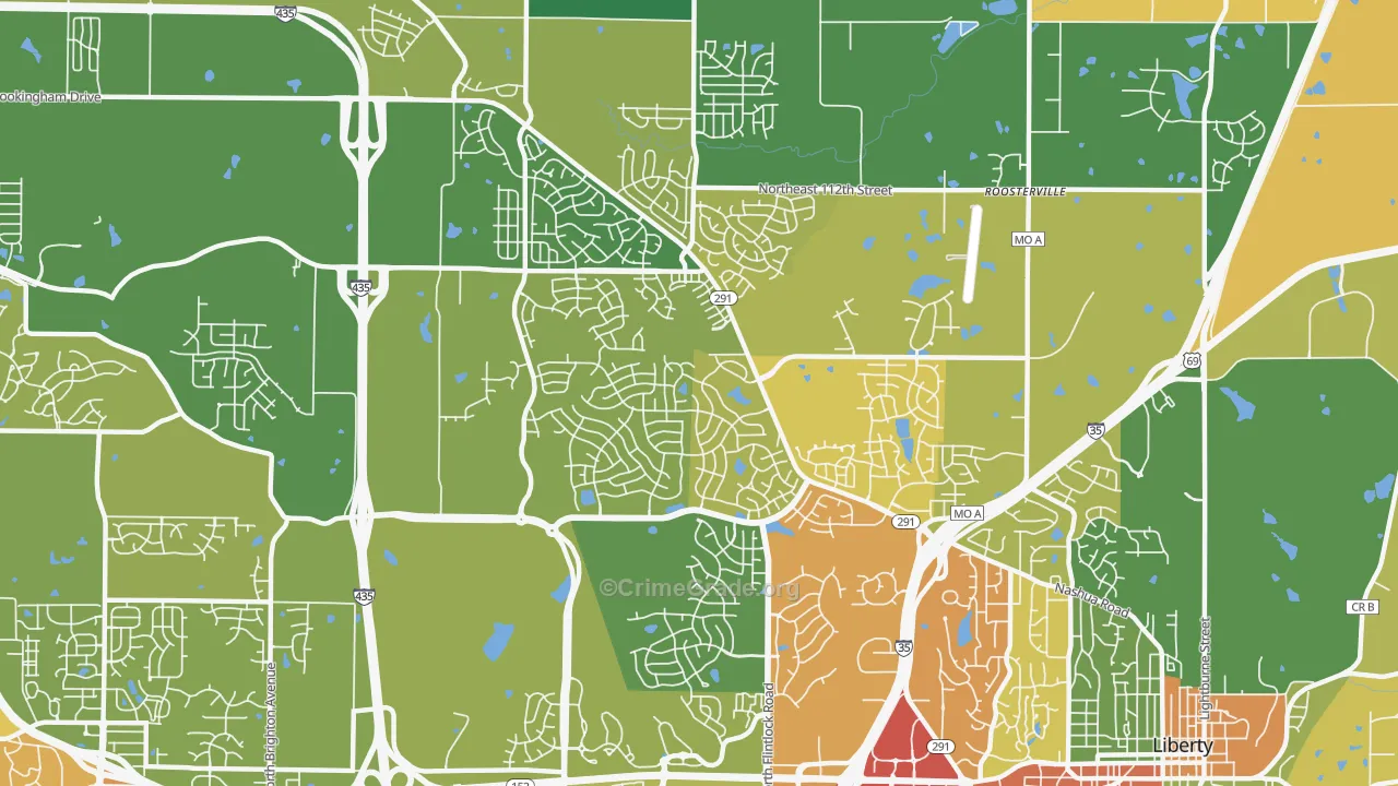 64157, MO Map of Drug-Related Crime Rates