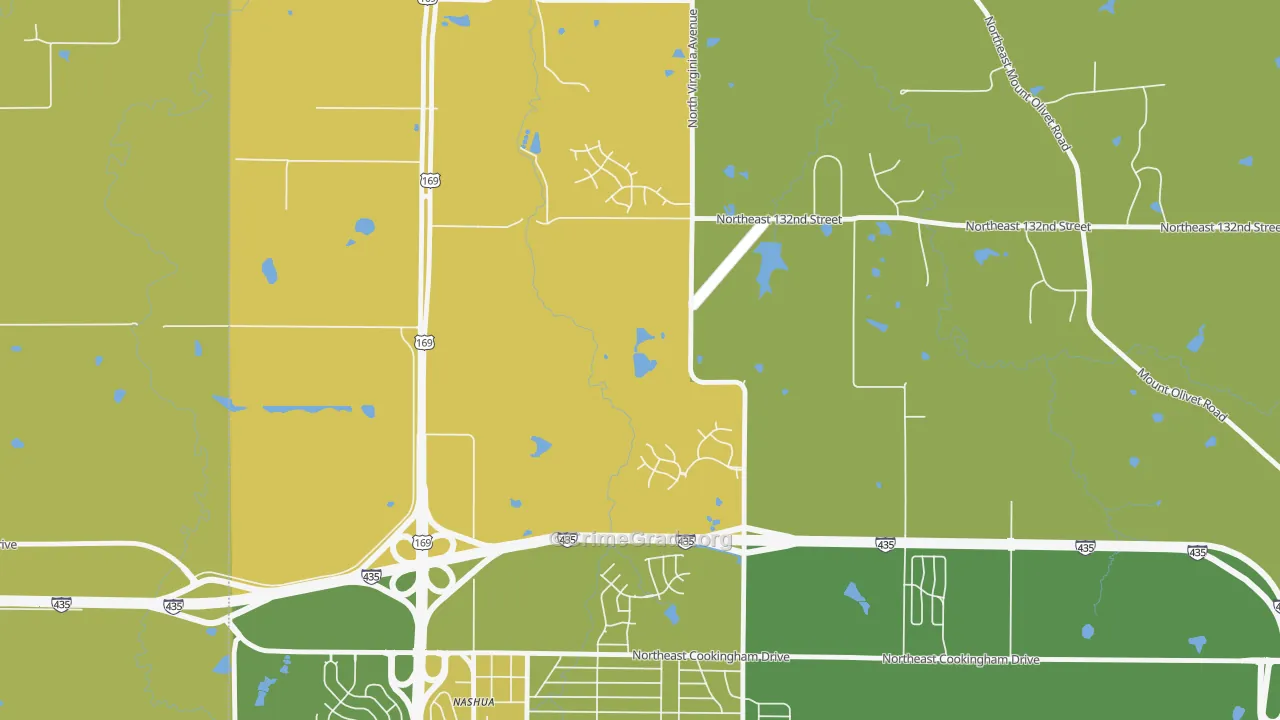 64165, MO Map of Drug-Related Crime Rates
