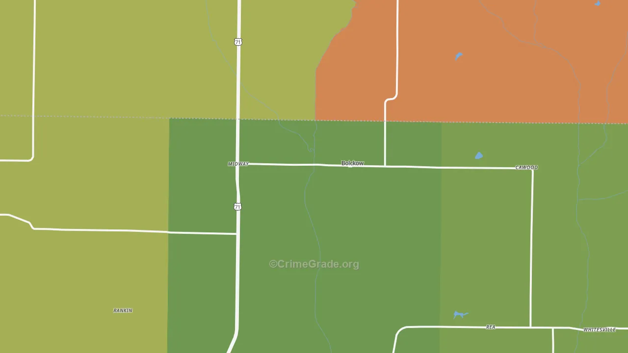 64427, MO Map of Drug-Related Crime Rates