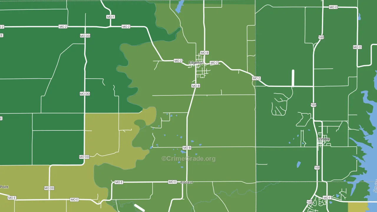 64444, MO Map of Drug-Related Crime Rates