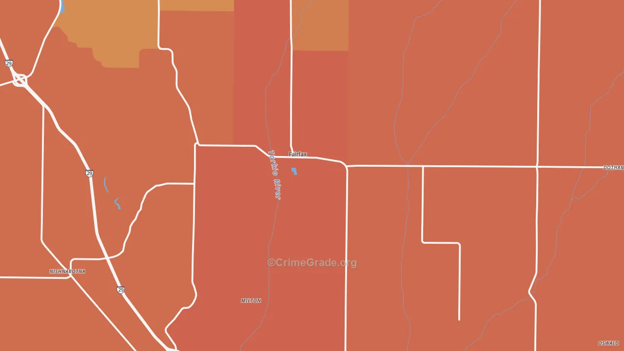 64446, MO Map of Drug-Related Crime Rates