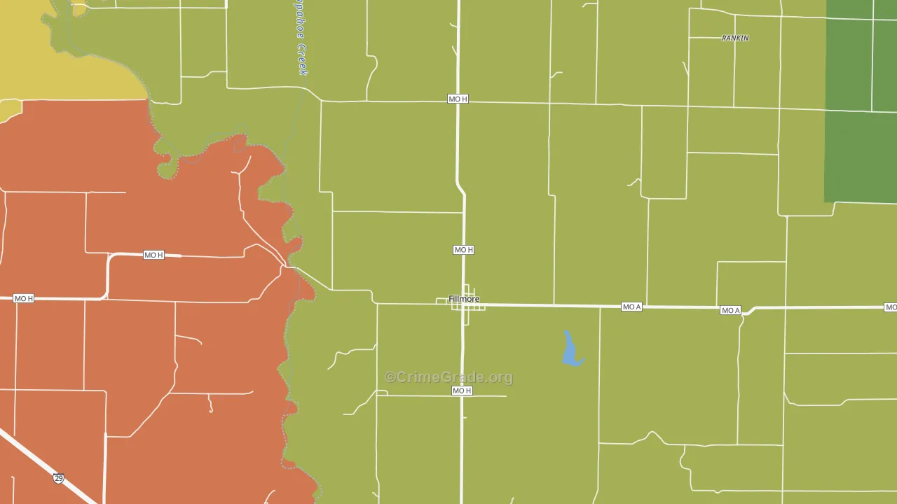 64449, MO Map of Drug-Related Crime Rates