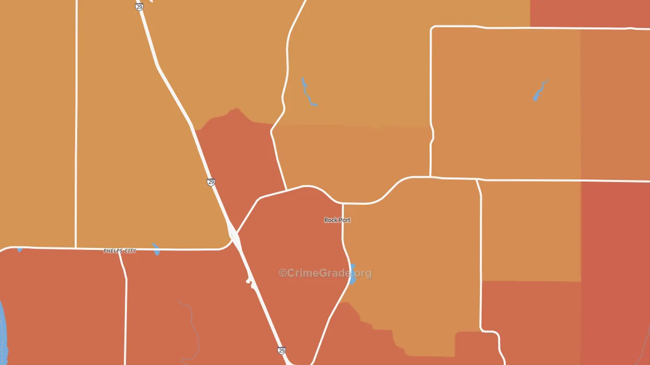 64482, MO Map of Drug-Related Crime Rates