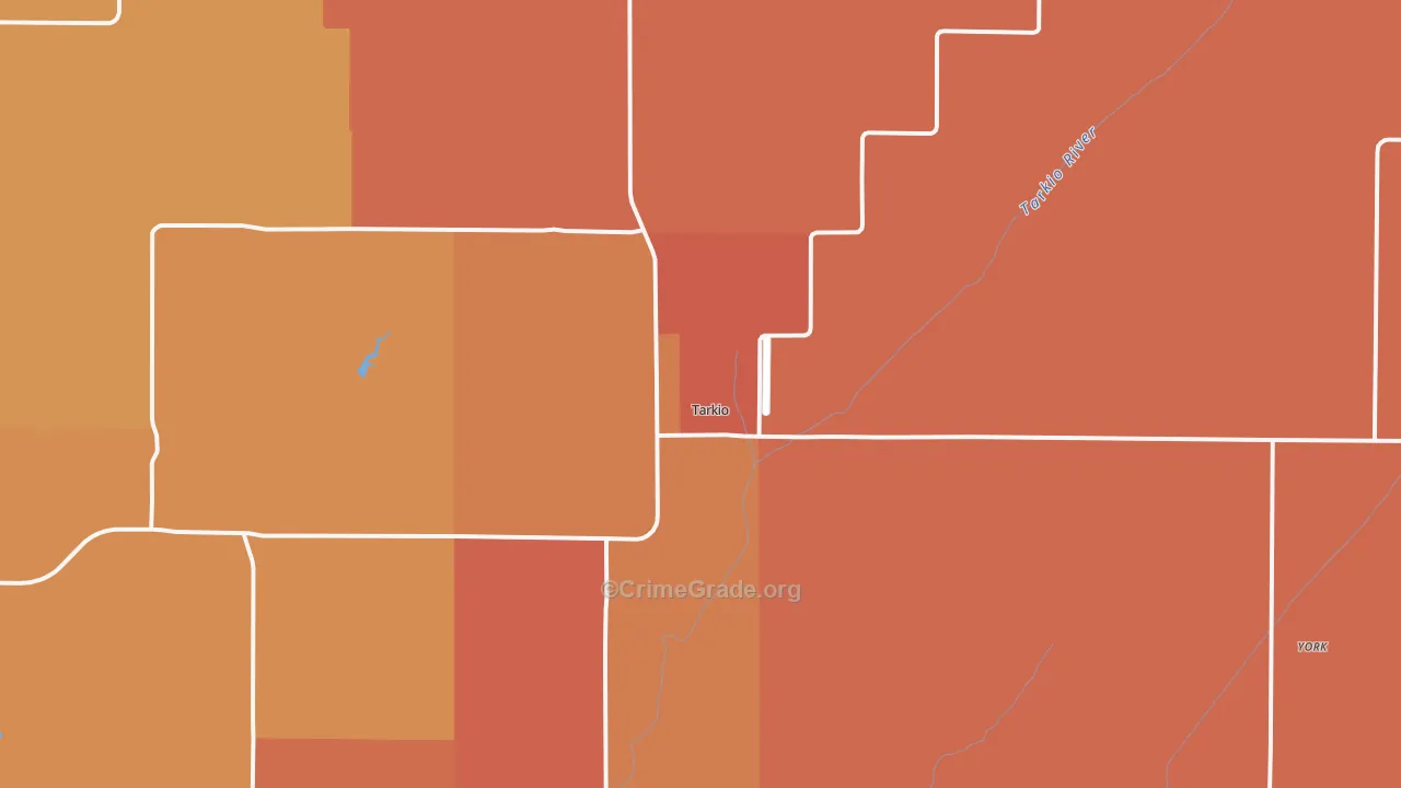 64491, MO Map of Drug-Related Crime Rates