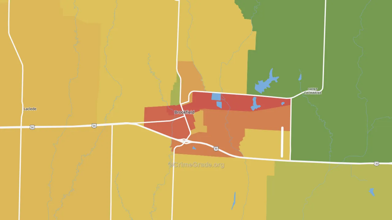64628, MO Map of Drug-Related Crime Rates