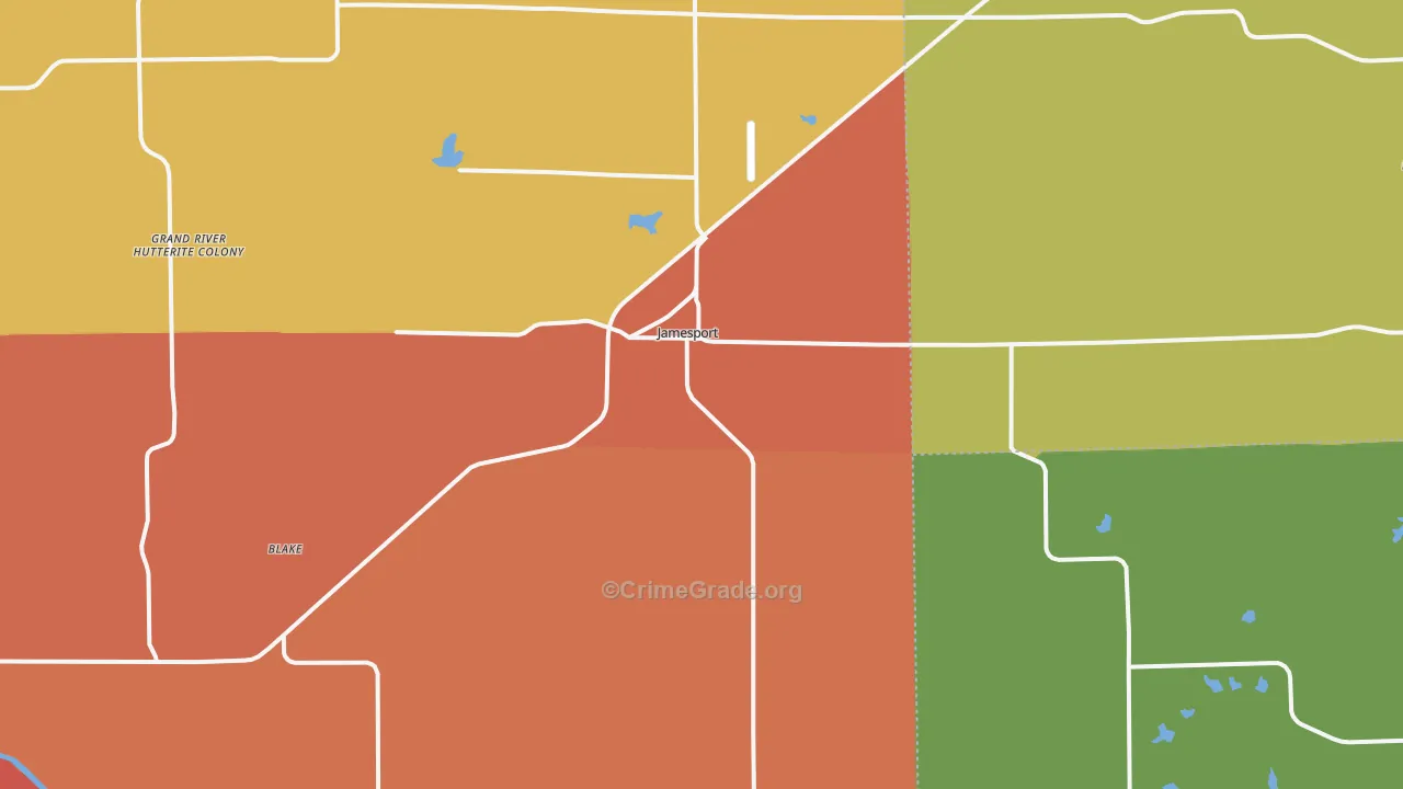 64648, MO Map of Drug-Related Crime Rates