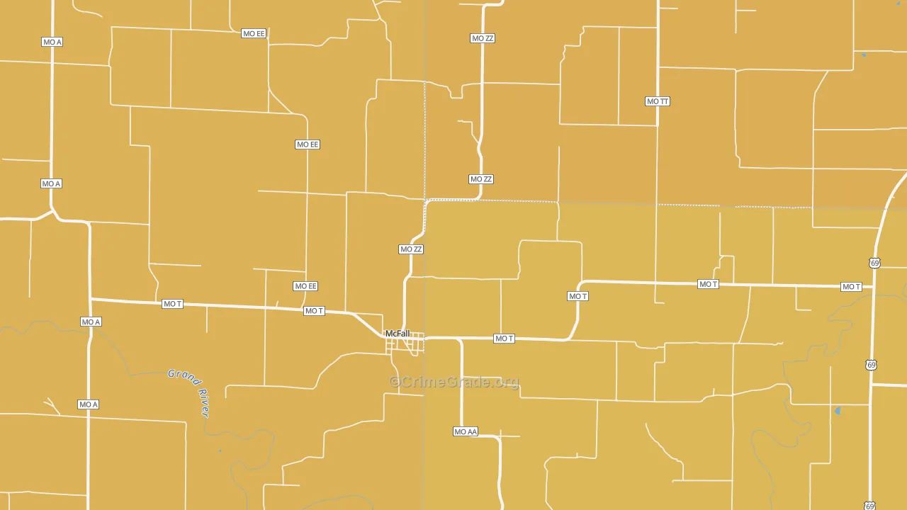 64657, MO Map of Drug-Related Crime Rates