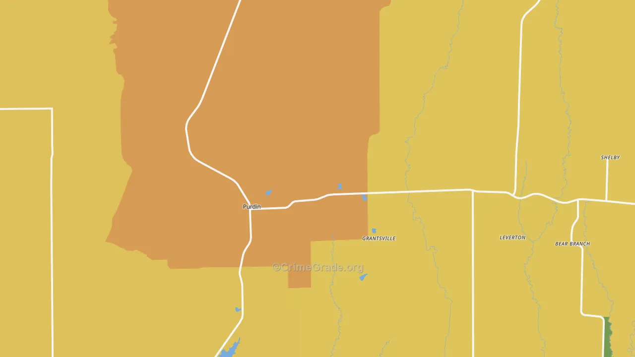 64674, MO Map of Drug-Related Crime Rates