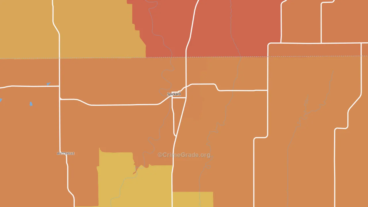 64679, MO Map of Drug-Related Crime Rates