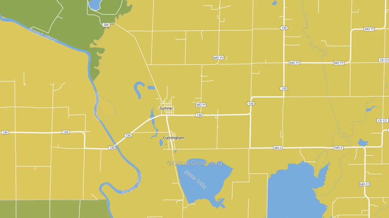 64681, MO Map of Drug-Related Crime Rates