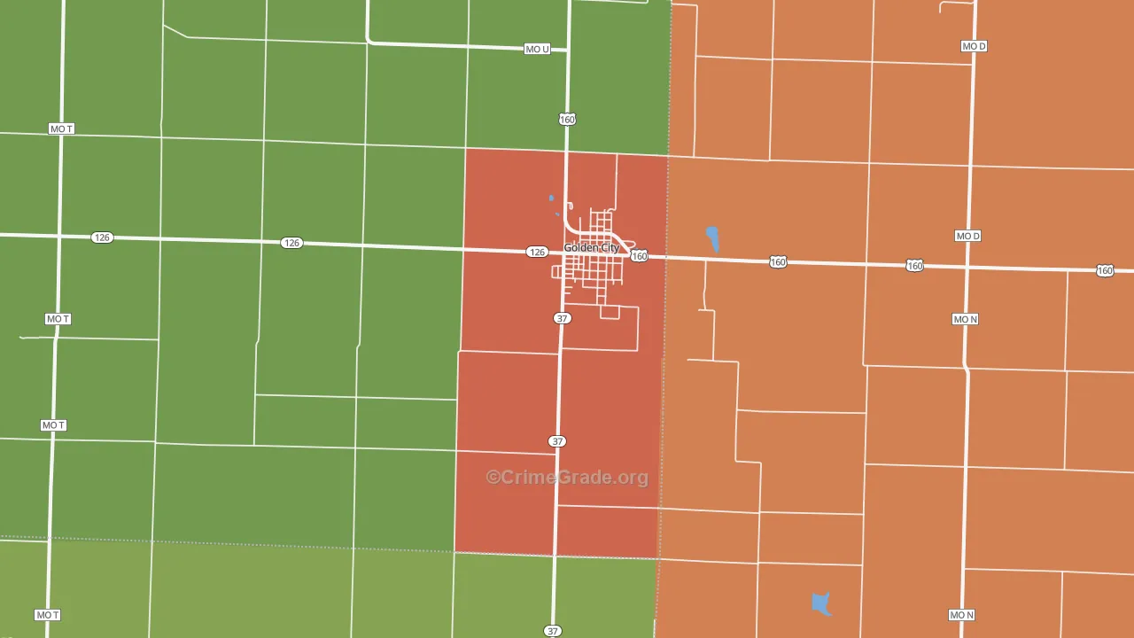 64748, MO Map of Drug-Related Crime Rates