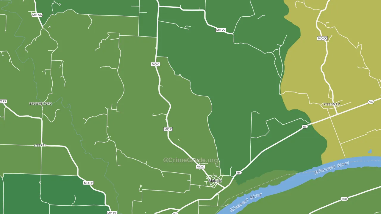 65059, MO Map of Drug-Related Crime Rates