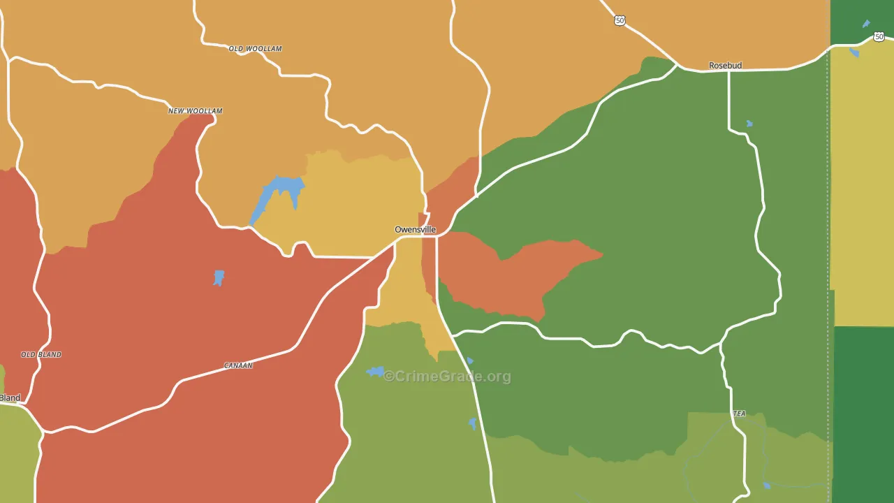 65066, MO Map of Drug-Related Crime Rates