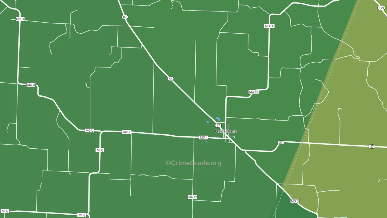 65068, MO Map of Drug-Related Crime Rates