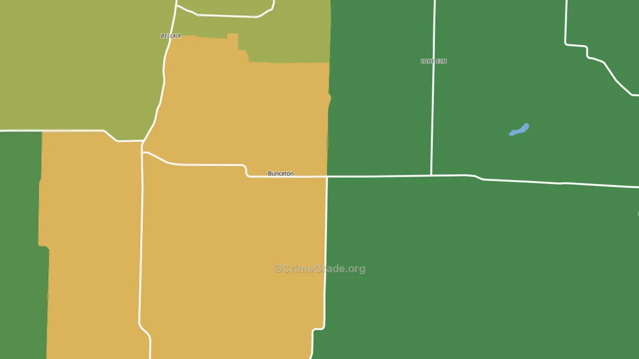 65237, MO Map of Drug-Related Crime Rates