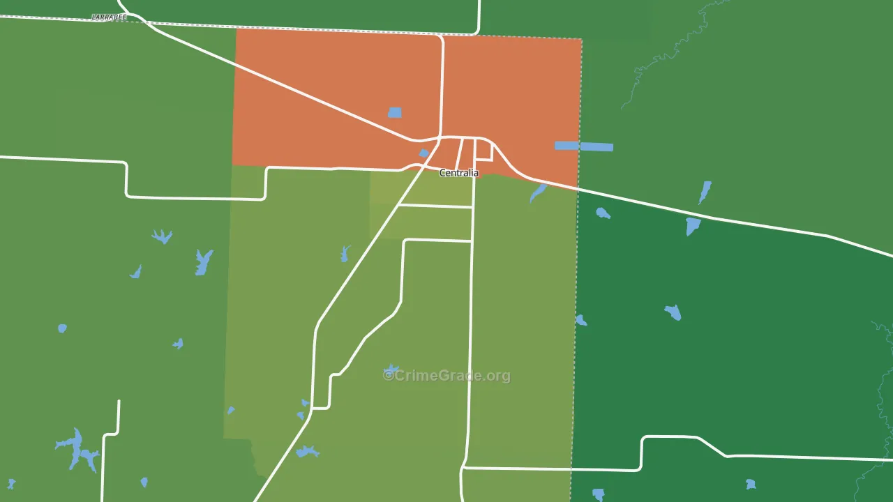 65240, MO Map of Drug-Related Crime Rates