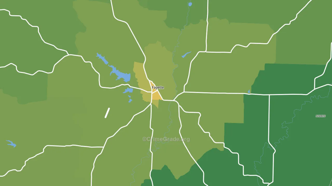 65248, MO Map of Drug-Related Crime Rates