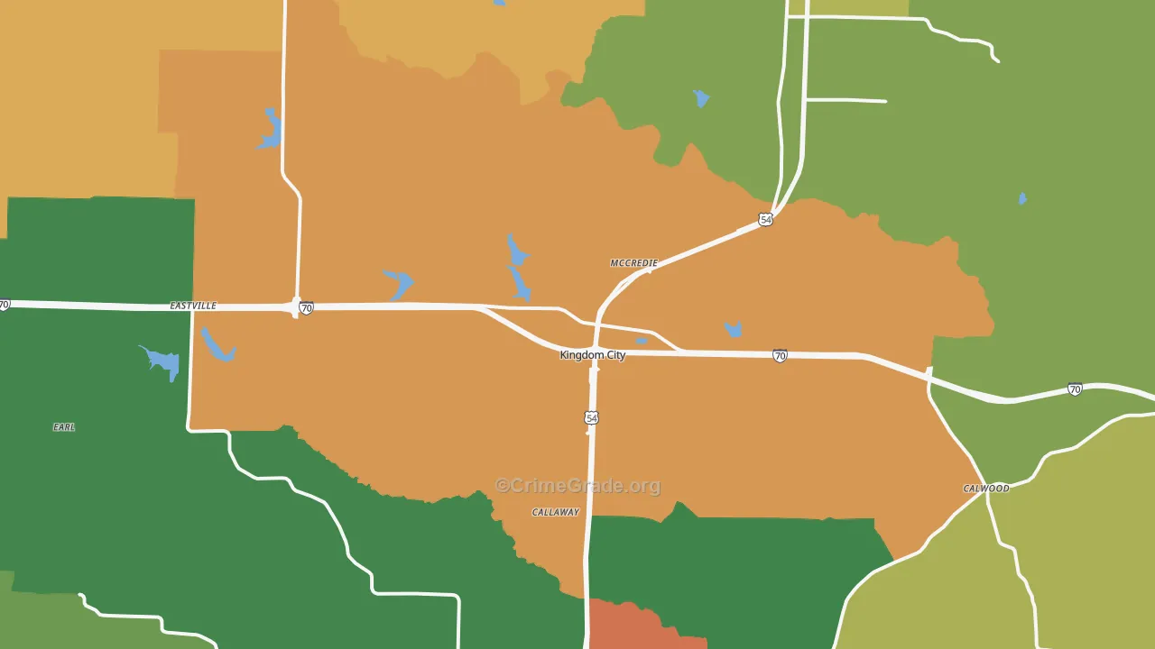 65262, MO Map of Drug-Related Crime Rates