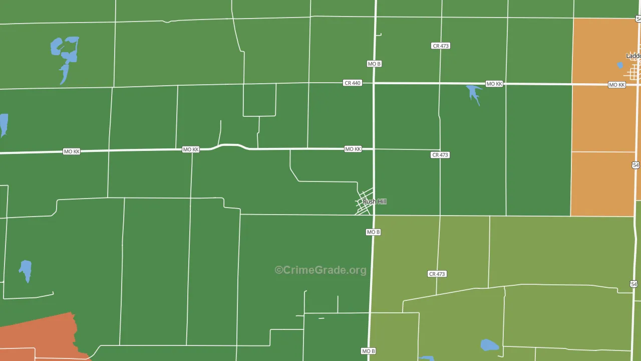 65280, MO Map of Drug-Related Crime Rates