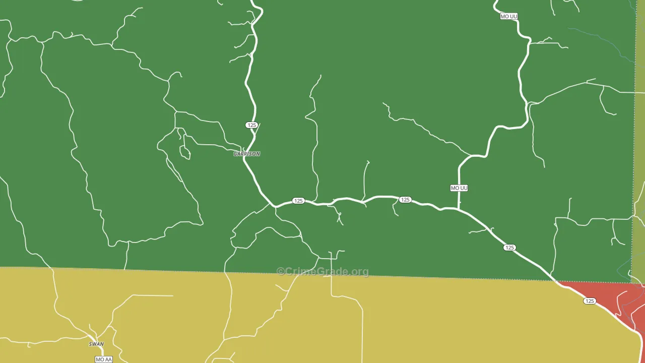 65657, MO Map of Drug-Related Crime Rates
