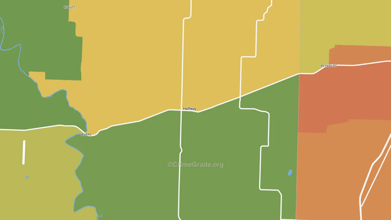 65663, MO Map of Drug-Related Crime Rates