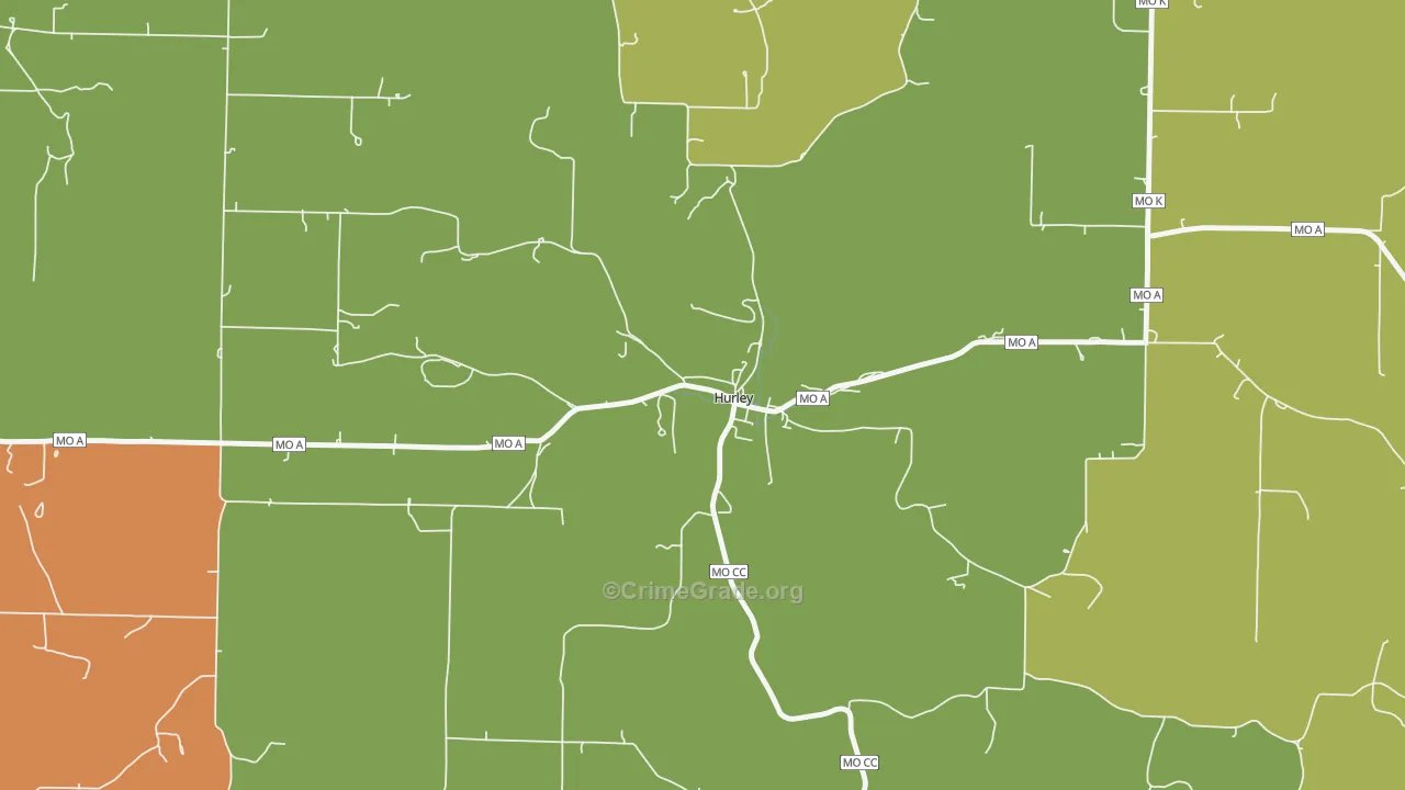 65675, MO Map of Drug-Related Crime Rates