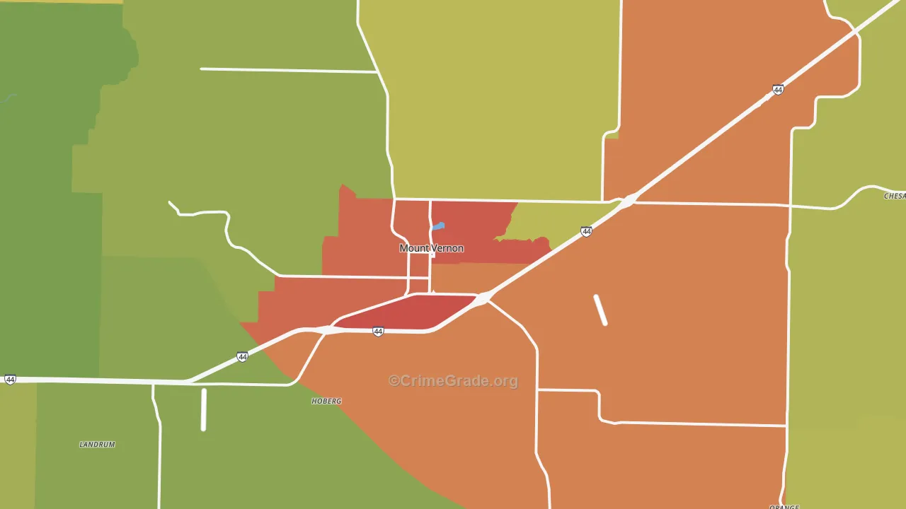 65712, MO Map of Drug-Related Crime Rates